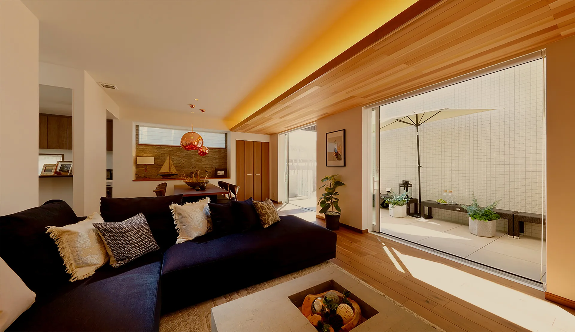 お家の中のリビング