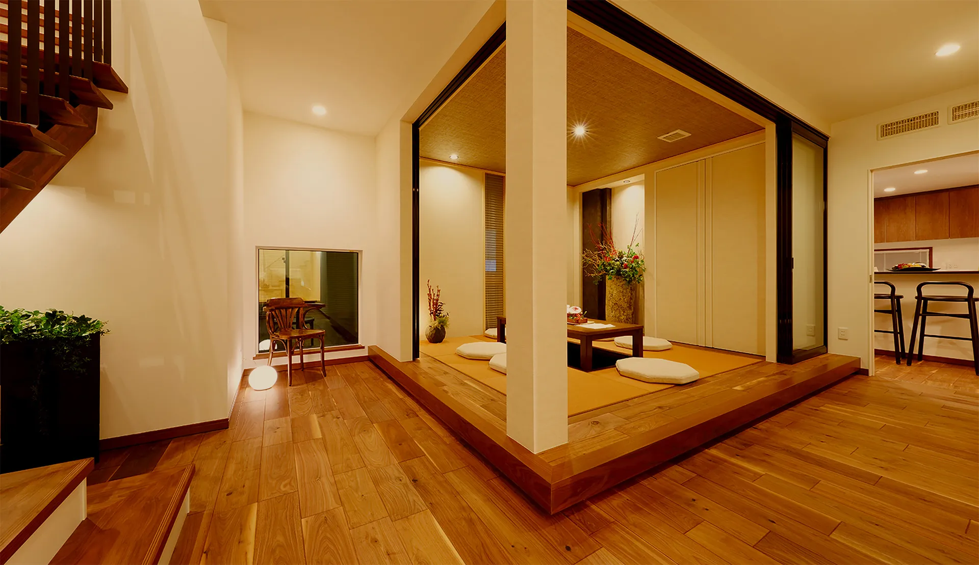 お家の中の小上がり